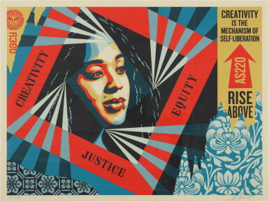 View full screen - View 1 of Lot 51. CREATIVITY, EQUITY, JUSTICE.