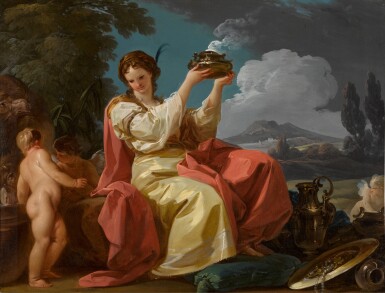 View full screen - View 1 of Lot 492. An Allegory of Asia.