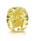 UNMOUNTED FANCY INTENSE YELLOW DIAMOND | 13.99卡拉 古墊形 濃彩黃色 SI1淨度 鑽石