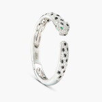 Diamond, Onyx and Emerald 'Panthère' Bangle | 卡地亞 | 鑽石 配 縞瑪瑙 及 祖母綠 ‘Panthère’ 手鐲