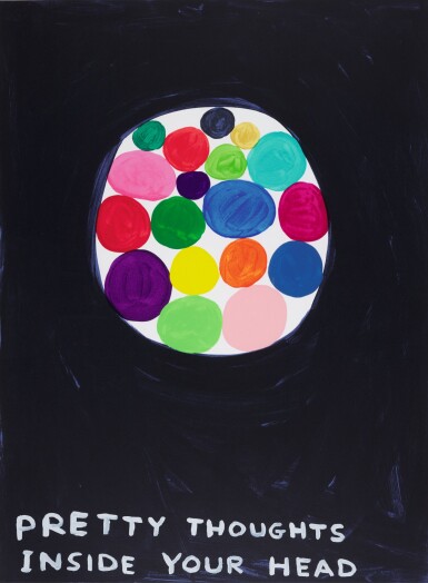 View full screen - View 1 of Lot 22. DAVID SHRIGLEY | PRETTY THOUGHTS INSIDE YOUR HEAD.