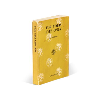 View full screen - View 1 of Lot 72. Ian Fleming | For Your Eyes Only, 1960, uncorrected proof.