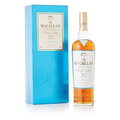 View full screen - View 1 of Lot 9282. The Macallan 30 Year Old Fine Oak 43.0 abv NV (1 BT70).