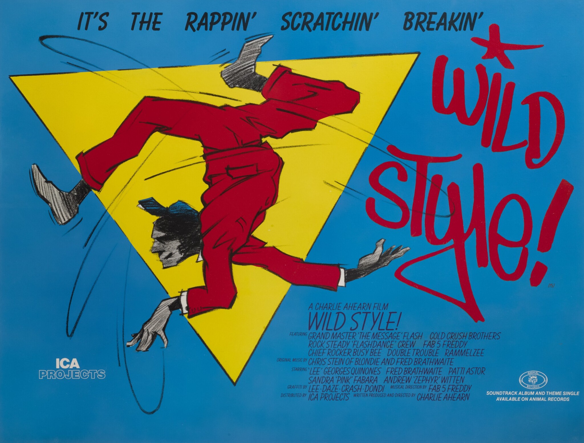 Wild Style (1982), first British release poster (1983) Original Film