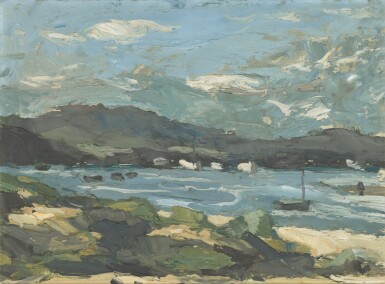 View full screen - View 1 of Lot 555. Coastal Landscape.