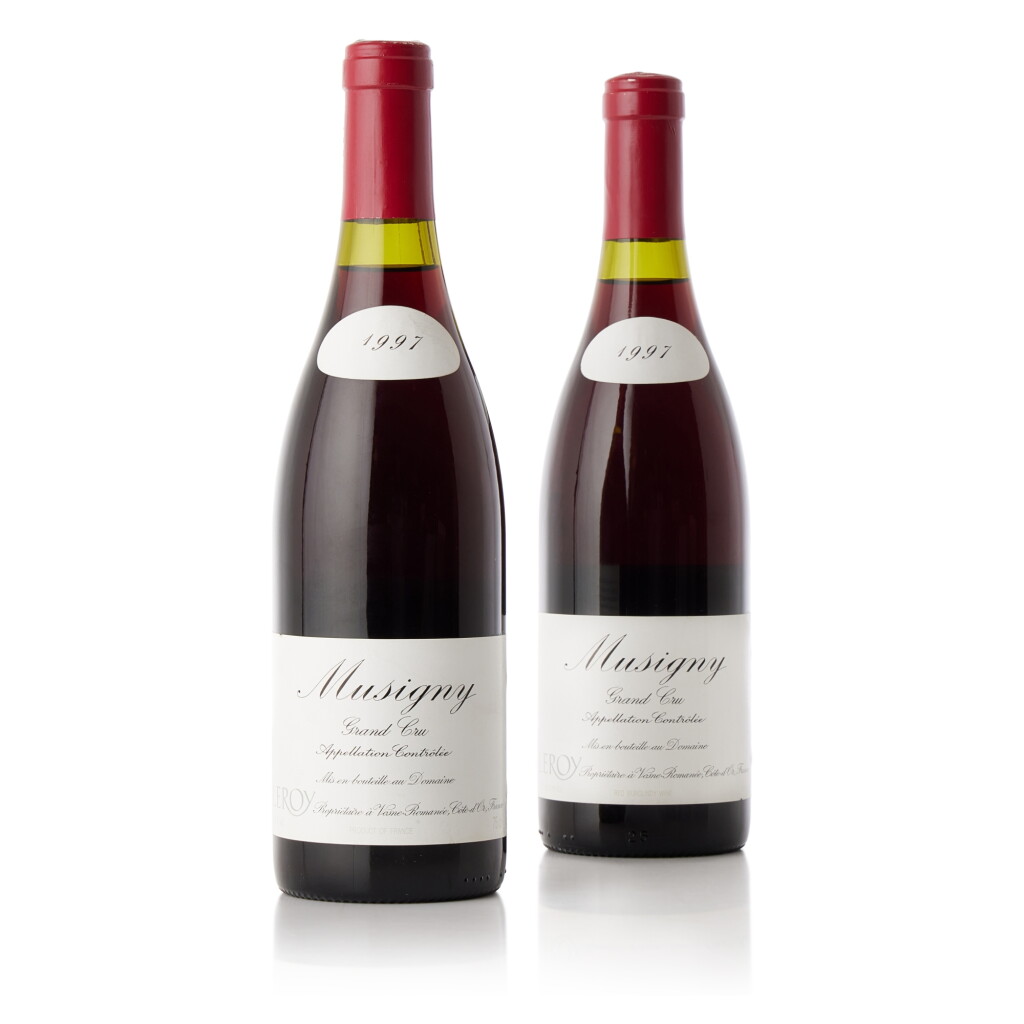 View full screen - View 1 of Lot 8504. Musigny 1997 Domaine Leroy (1 BT).