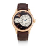 F.P. JOURNE | CHRONOMETRE OPTIMUM, A BOUTIQUE EDITION PINK GOLD WRISTWATCH WITH POWER RESERVE INDICATION, CIRCA 2015