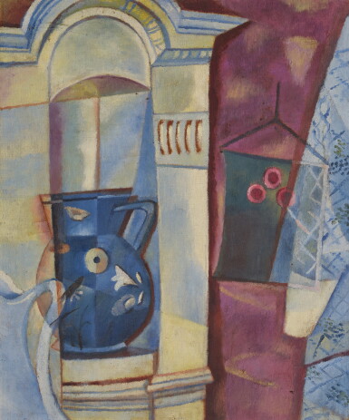 View full screen - View 1 of Lot 1116. Der blaue Krug (The Blue Pitcher).