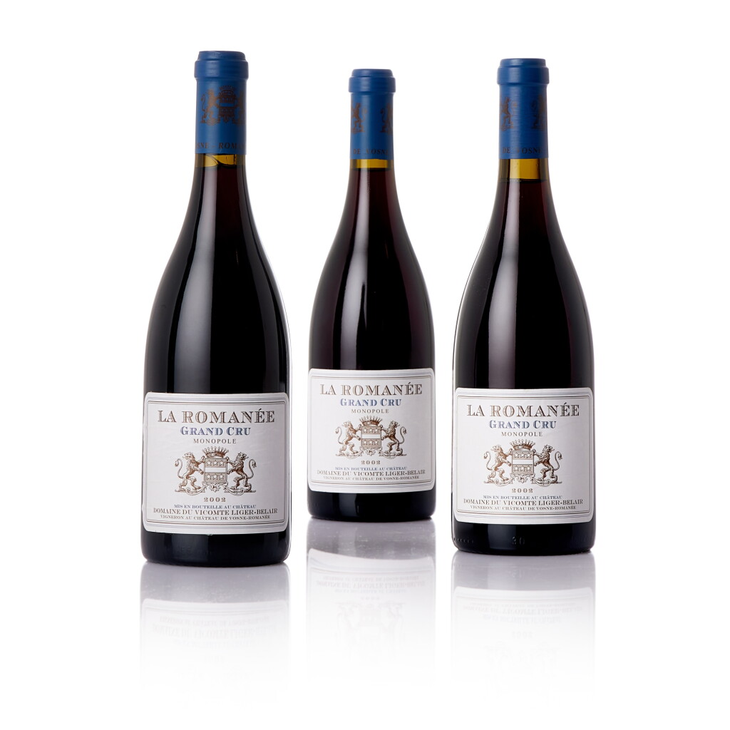 View full screen - View 1 of Lot 7852. La Romanée 2002 Domaine du Comte Liger-Belair (3 BT).