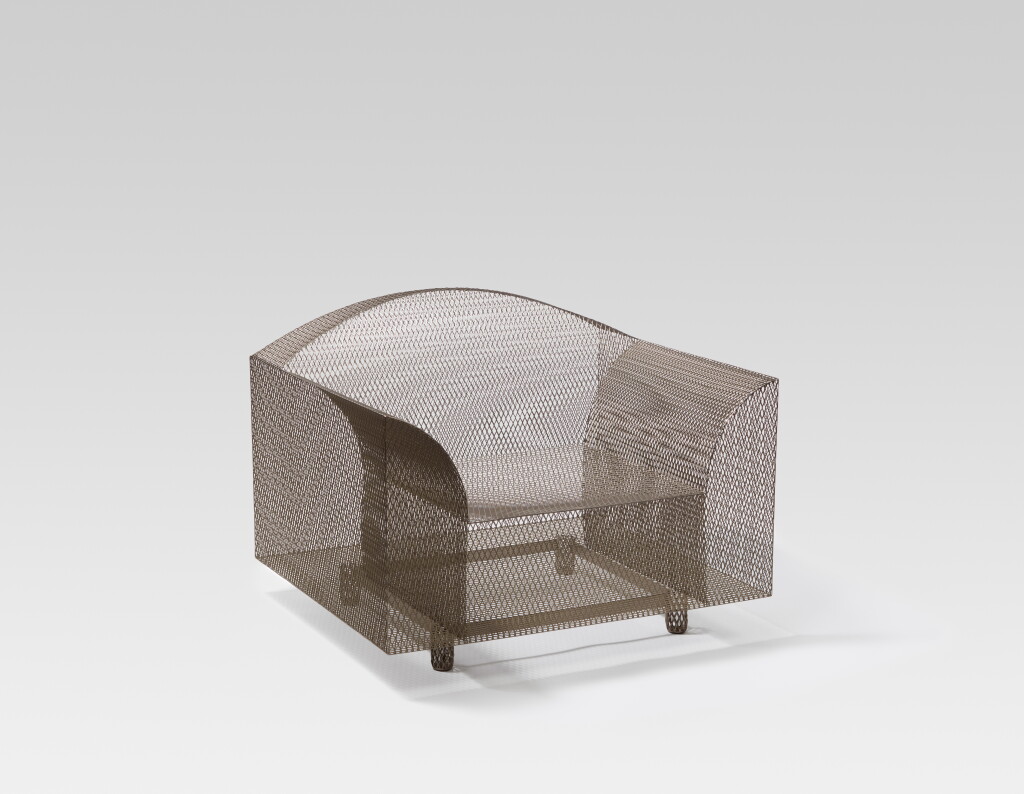 View full screen - View 1 of Lot 40. How High the Moon armchair .