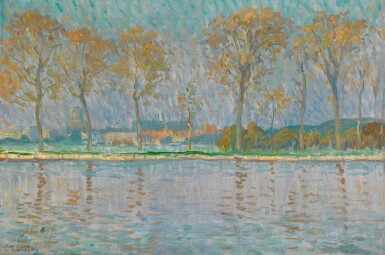 View full screen - View 1 of Lot 297. Langs den Amstel (Along the River Amstel).