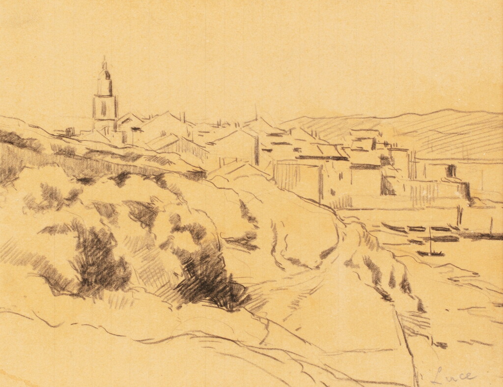 全螢幕檢視 - 查看28MAXIMILIEN LUCE | SAINT TROPEZ, VUE DE LA CITADELLE 的1