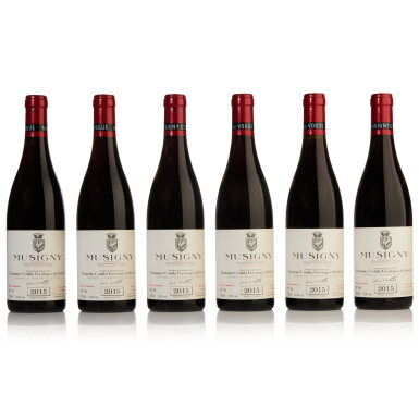 View full screen - View 1 of Lot 376. Musigny, Cuvée Vieilles Vignes 2015 Comte Georges de Vogüé (6 BT).