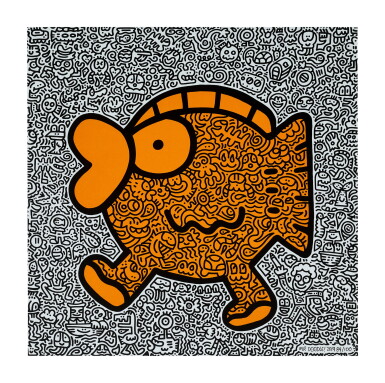 View full screen - View 1 of Lot 9511. MR DOODLE | ORANGE FISH 橘色魚.