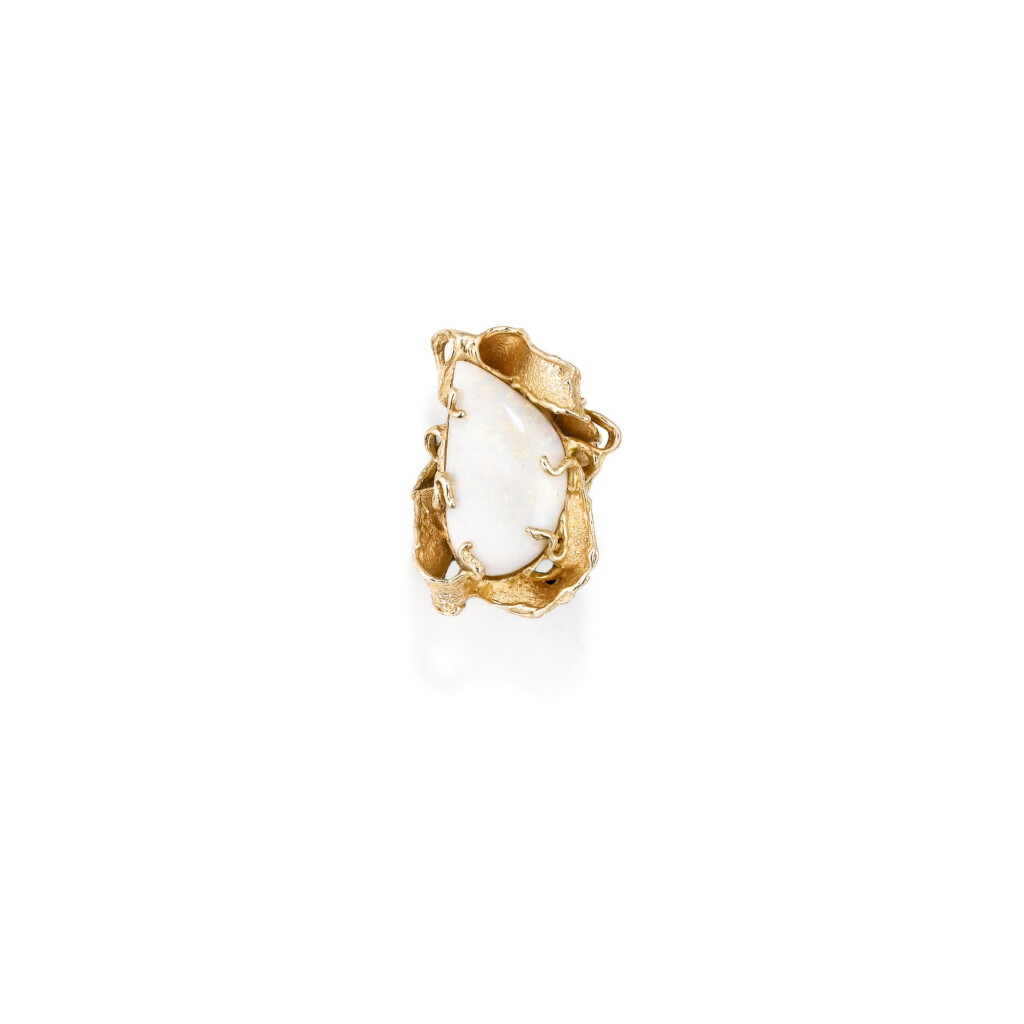 View full screen - View 1 of Lot 174. BAGUE OPALE, EMILIO PUCCI | OPAL RING, EMILIO PUCCI.