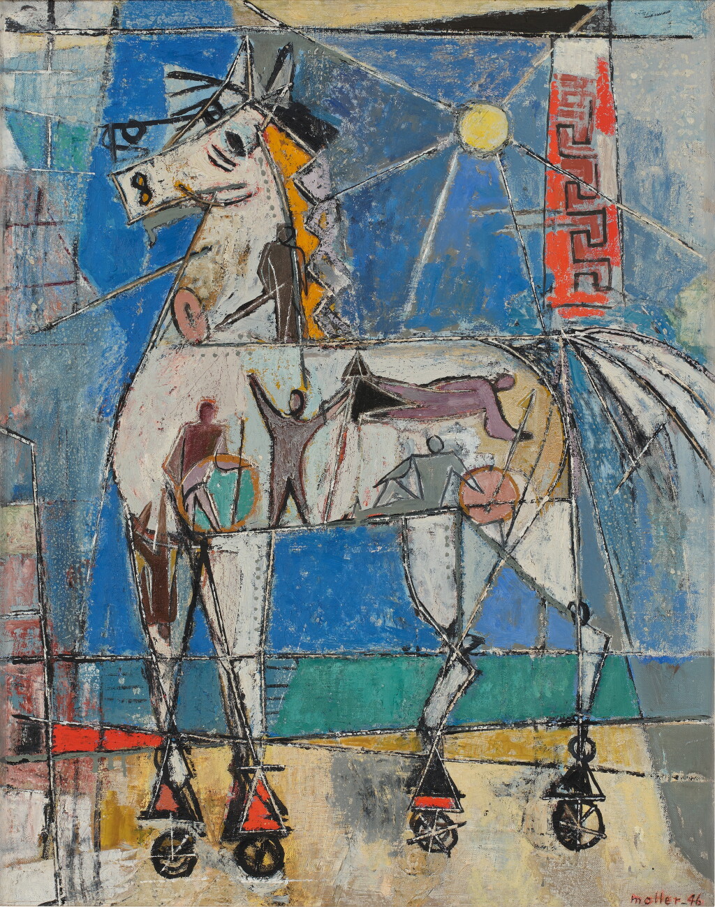 View full screen - View 1 of Lot 2290. Trojan Horse.