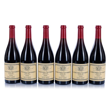 View full screen - View 1 of Lot 368. Latricières Chambertin 2006 Louis Jadot (6 BT).
