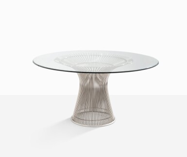 View full screen - View 1 of Lot 128. Table de salle à manger .