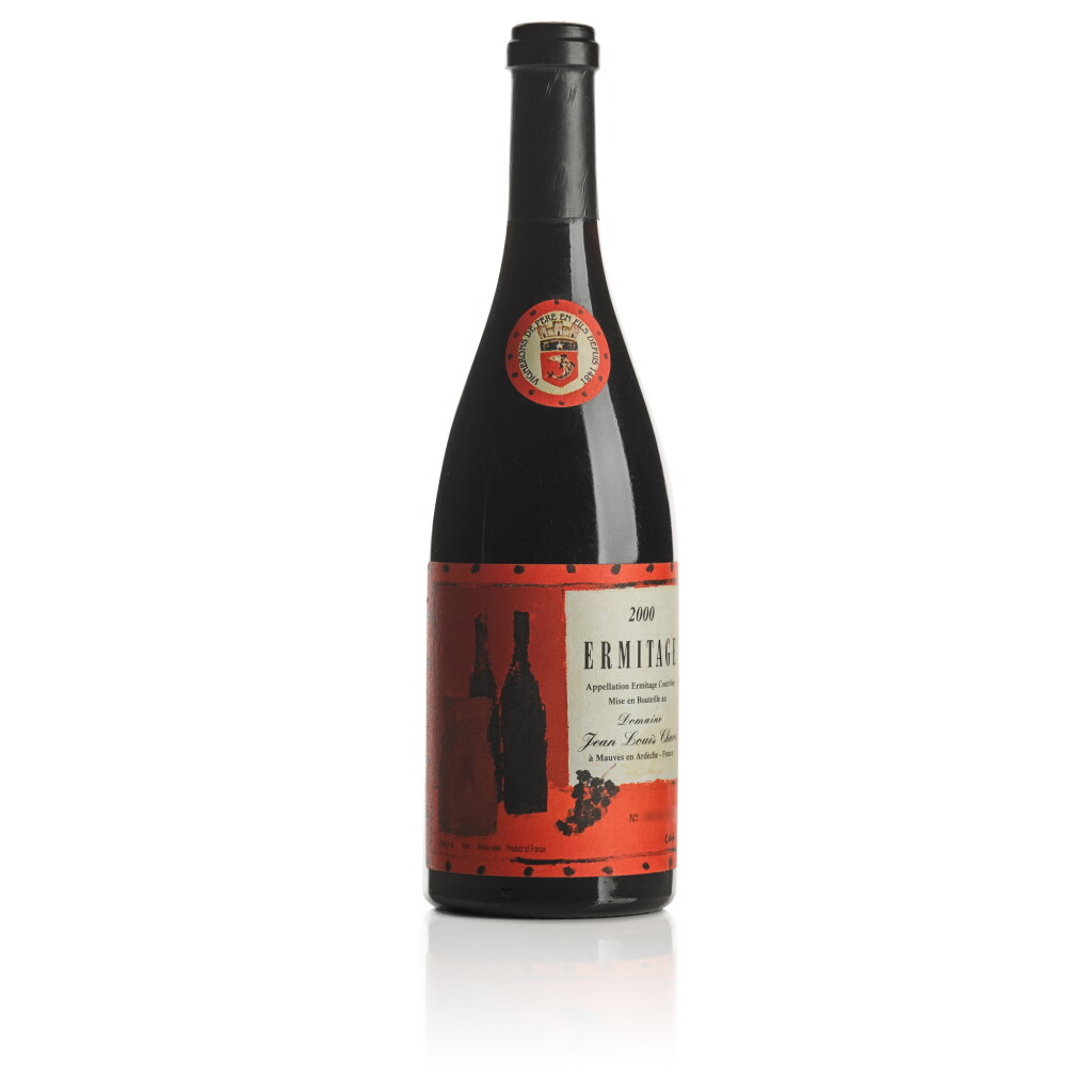 View full screen - View 1 of Lot 255. Ermitage, Cuvée Cathelin 2000 Jean-Louis Chave (1 BT).
