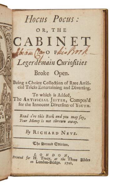 View full screen - View 1 of Lot 326. (Hocus Pocus) | Magic Tricks.