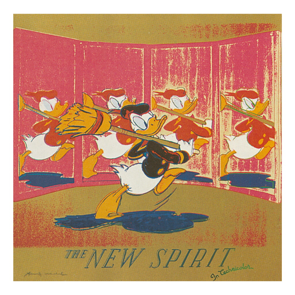View full screen - View 1 of Lot 22. ANDY WARHOL | THE NEW SPIRIT (DONALD DUCK) (F. & S. II.357).