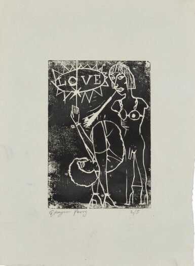 View full screen - View 1 of Lot 14. Untitled (Love).