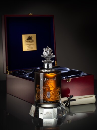 View full screen - View 1 of Lot 42. The Glencairn Ruby Tribute Blended Scotch Whisky (1 BT70).