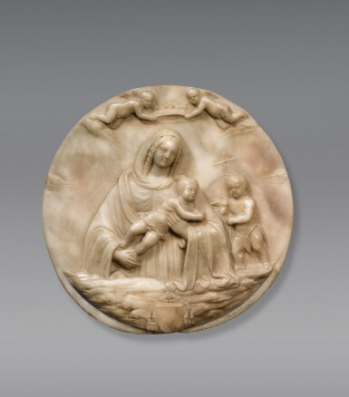 View full screen - View 1 of Lot 556. Madonna and Child with St. John.