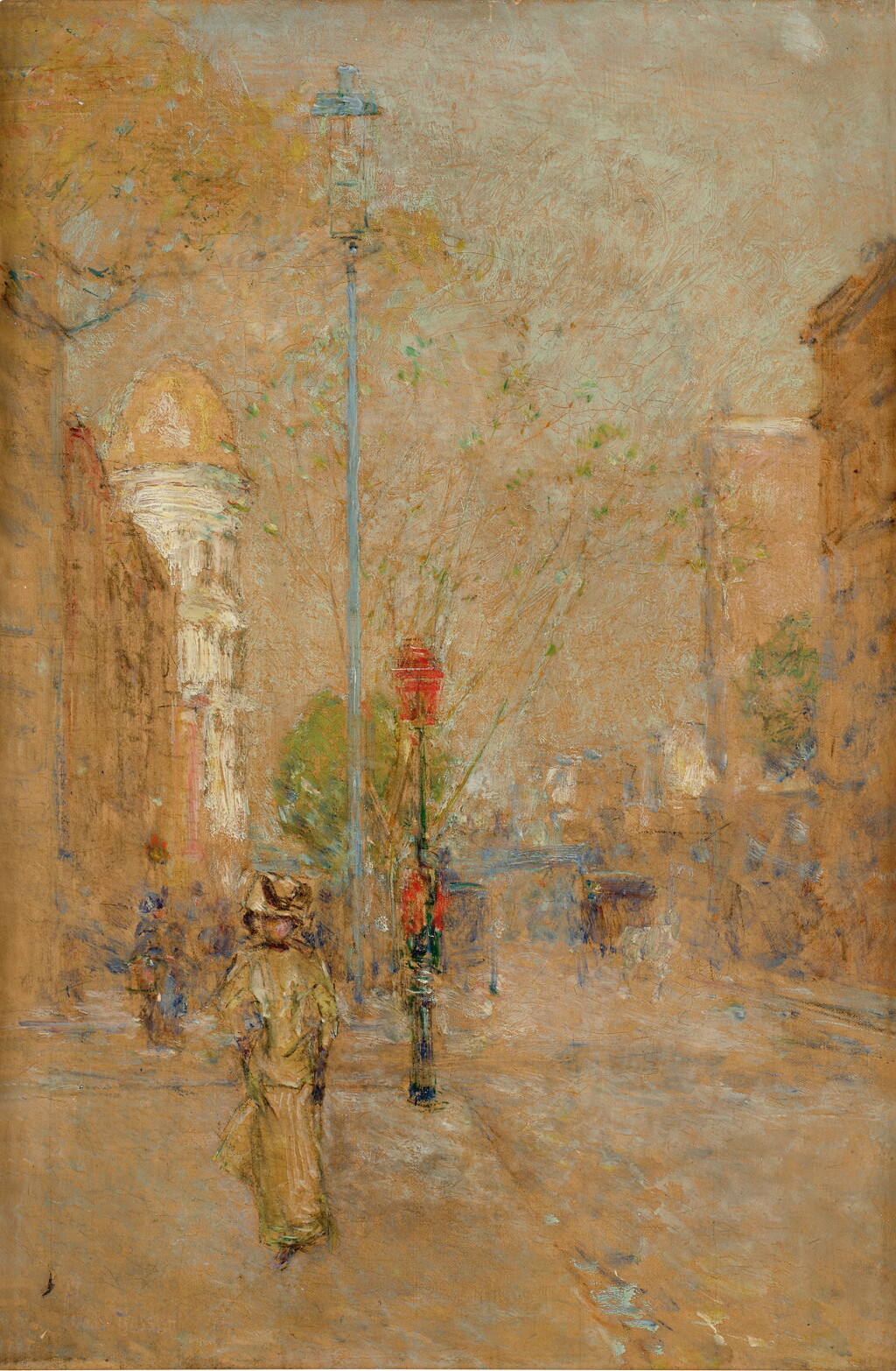 View full screen - View 1 of Lot 512. Springtime—West 22nd Street, New York.