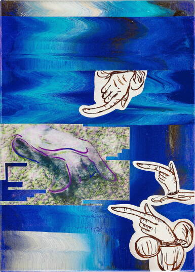 View full screen - View 1 of Lot 5857. Vivien Zhang 張月薇 | Three Manicules II 三個手指札記2.