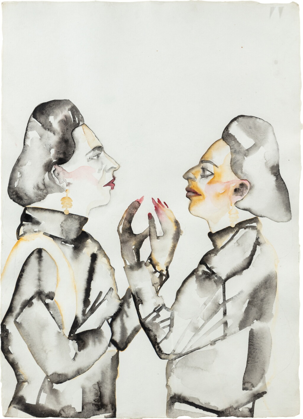 View full screen - View 1 of Lot 105. Double Portrait (John Heys as Diana Vreeland).