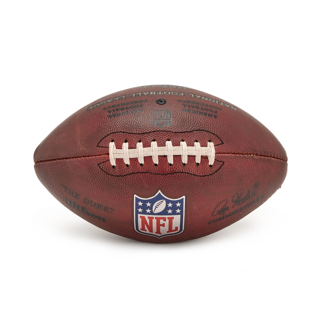 View full screen - View 1 of Lot 9. Tom Brady ‘Final Career Game’ Game Used Football.