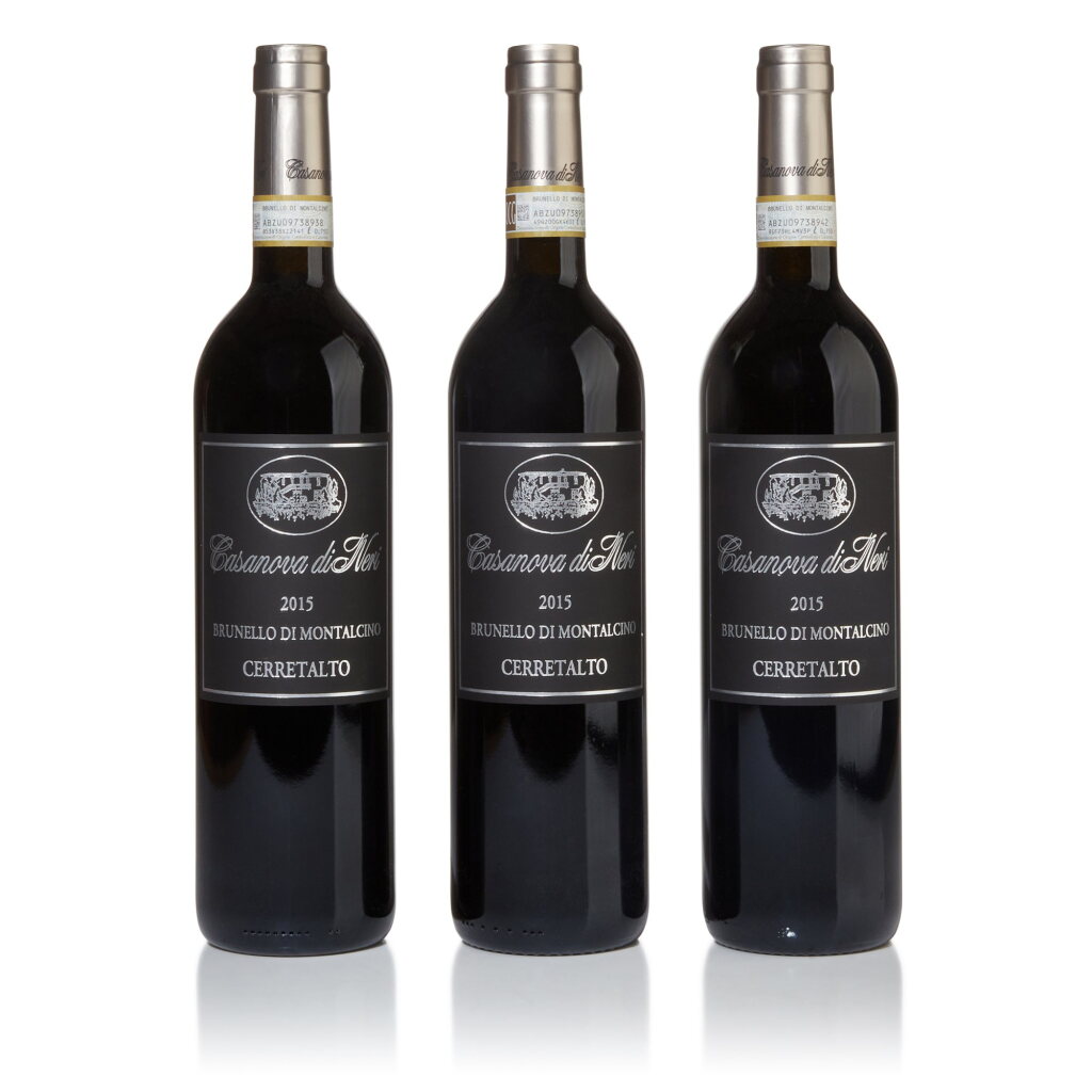View full screen - View 1 of Lot 247. Brunello di Montalcino, Cerretalto 2015 Casanova Di Neri (3 BT).