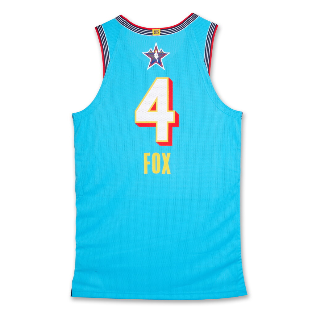 View full screen - View 1 of Lot 71. De’Aaron Fox ‘NBA All-Star’ Prototype Jersey.