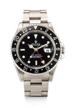 ROLEX | GMT-MASTER, REFERENCE 16700 | A STAINLESS STEEL DUAL TIME ZONE WRISTWATCH WITH DATE AND BRACELET, CIRCA 1993 | 勞力士 | GMT-Master 型號16700 精鋼兩地時間鏈帶腕錶,備日期顯示,約1993年製