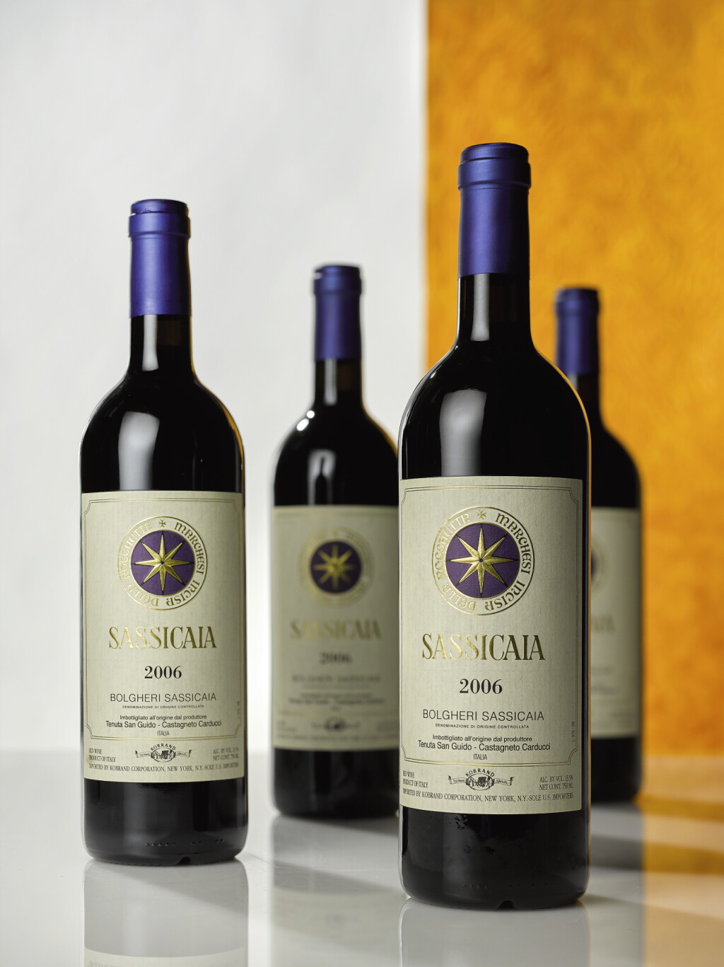 View full screen - View 1 of Lot 244. Sassicaia 2006 (9 BT).