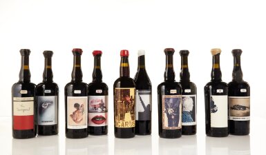 View full screen - View 1 of Lot 491. Sine Qua Non, The Inaugural, Eleven Confessions Vineyard, Syrah 2003 (3 BT).