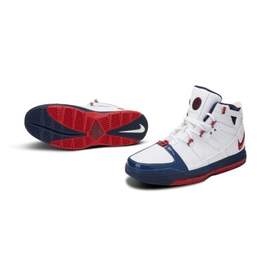 View full screen - View 1 of Lot 58. Nike Zoom LeBron III FIBA Player Exclusive | Size 16.