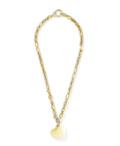 View full screen - View 1 of Lot 118. Pomellato | Collier et pendentif or et diamants | Gold and diamond necklace and pendant.