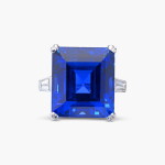 Exceptional Sapphire and Diamond Ring