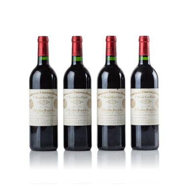 View full screen - View 1 of Lot 33. Château Cheval Blanc 1995 (4 BT).