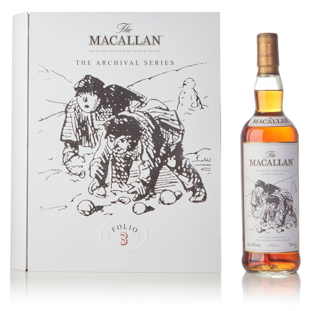 View full screen - View 1 of Lot 14. The Macallan The Archival Series Folio 3 43.0 abv NV (1 Bottle 70cl).