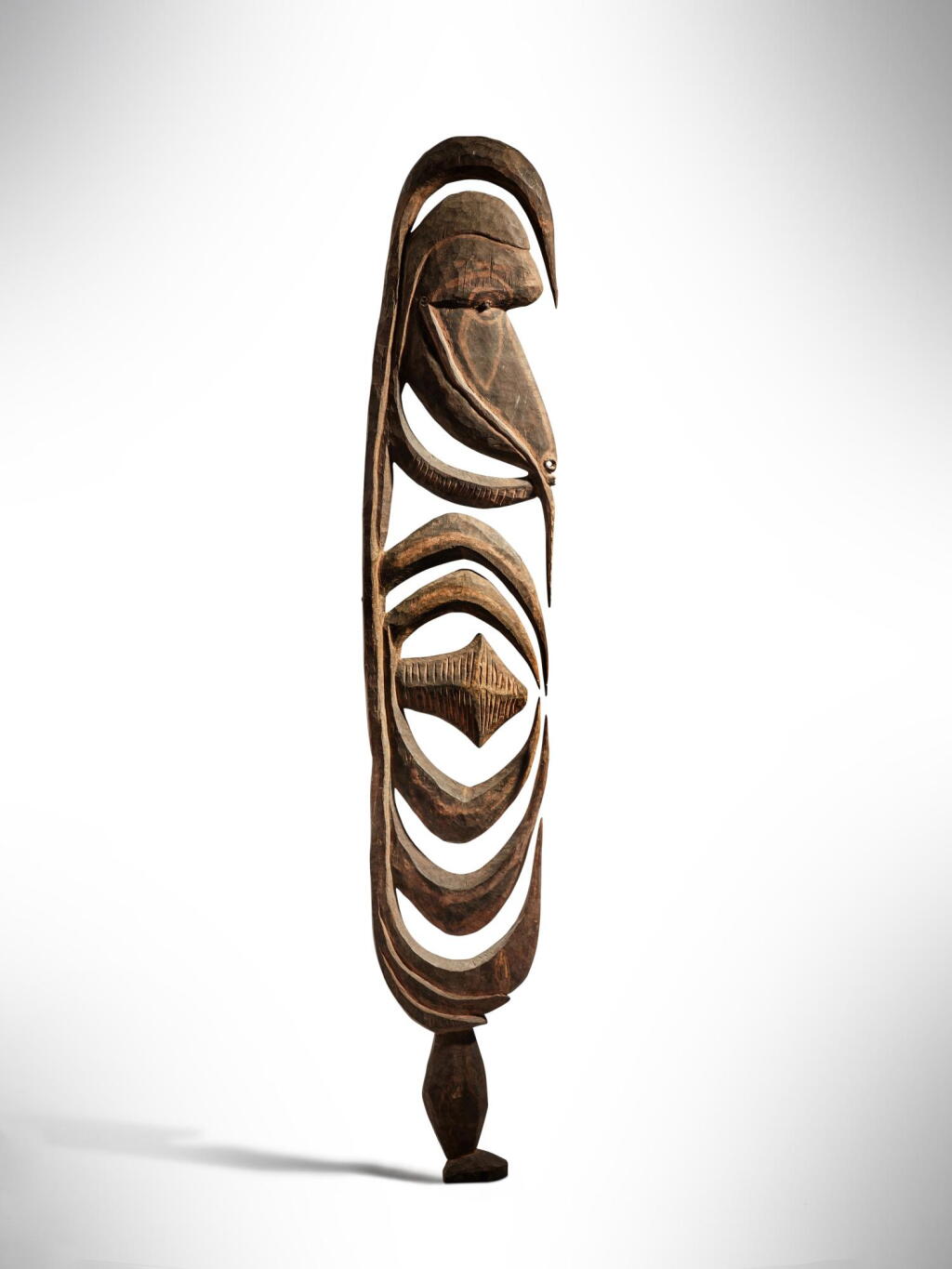 View full screen - View 1 of Lot 45. Yimam Figure, Upper Karawari River, East Sepik Province, Papua New Guinea.