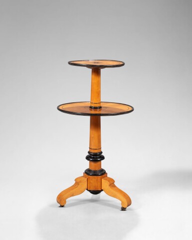 View full screen - View 1 of Lot 677. A set of satiné birch furniture, 20th century .