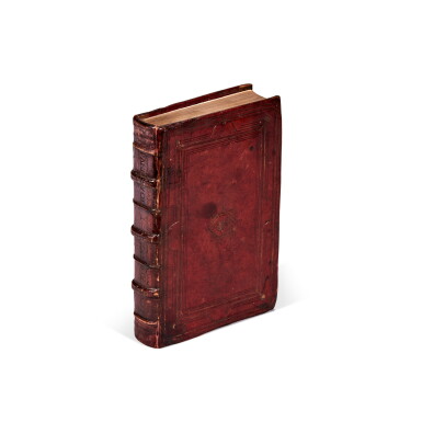 View full screen - View 1 of Lot 1136. Justinian I, Digestorum, Paris, 1527, contemporary Roman red morocco gilt.
