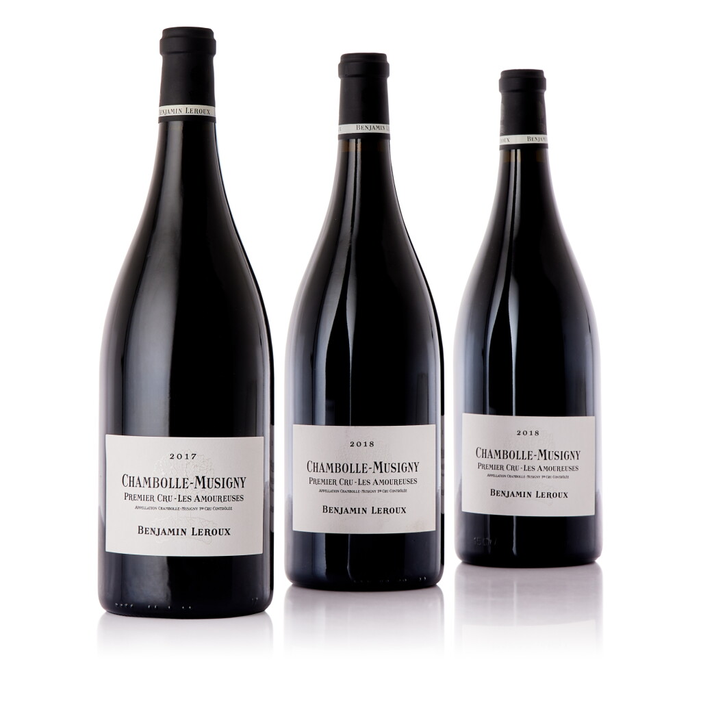 View full screen - View 1 of Lot 6828. Chambolle Musigny, Les Amoureuses Benjamin Leroux "Vertical" (3 MAG).