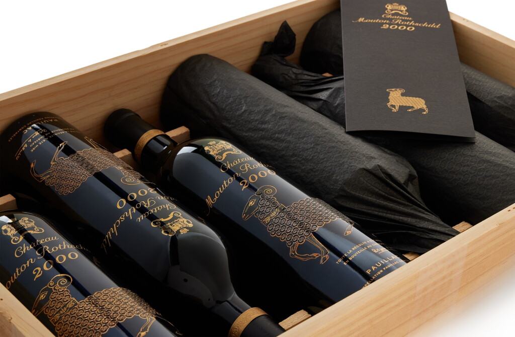 View full screen - View 1 of Lot 5118. Château Mouton Rothschild 2000 (12 BT).