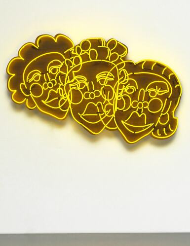 View full screen - View 1 of Lot 572. Tschabalala Self 莎芭拉拉・塞爾弗 | Wash N’ Set 洗髮與定髮.