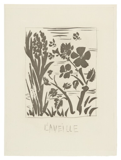 View full screen - View 1 of Lot 67. PABLO PICASSO | L'AVEILLE (L'ABEILLE) (B. 348; BA. 596).