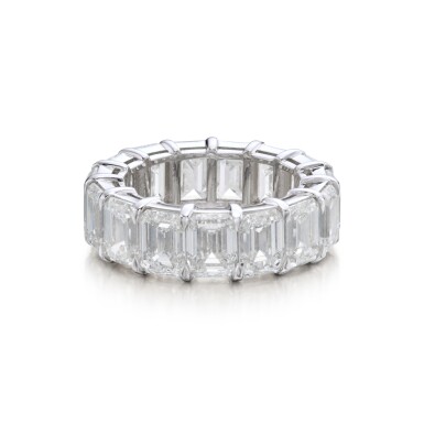 View full screen - View 1 of Lot 265. Diamond Band Ring.